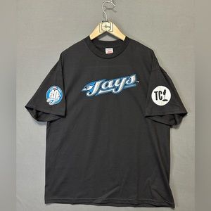 Toronto Bluejays Shirt 2006 mens Large Black MLB Baseball